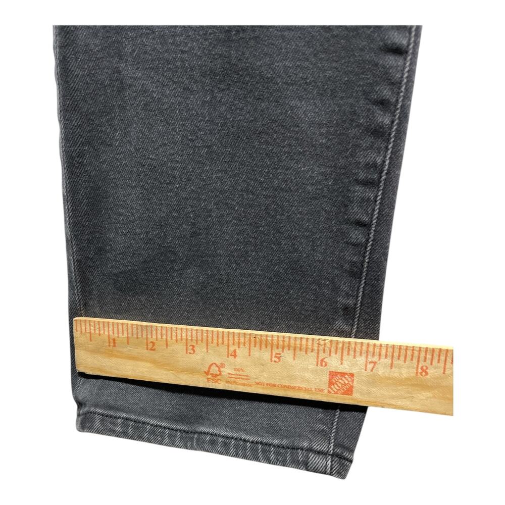 Express Men’s Modern Straight Jeans Gray Black Wash Size 8L Slim Fit - Picture 9 of 10